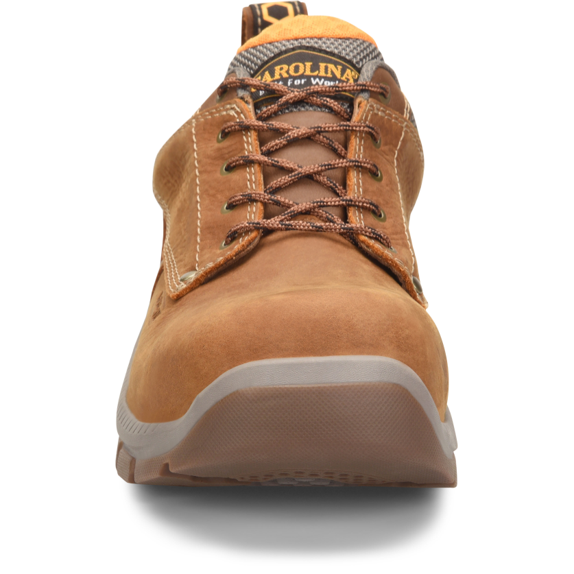 Carolina Men's Duke Composite Toe Electrostatic Dissipative Oxford Work Shoe - Brown - CA5541 - Overlook Boots