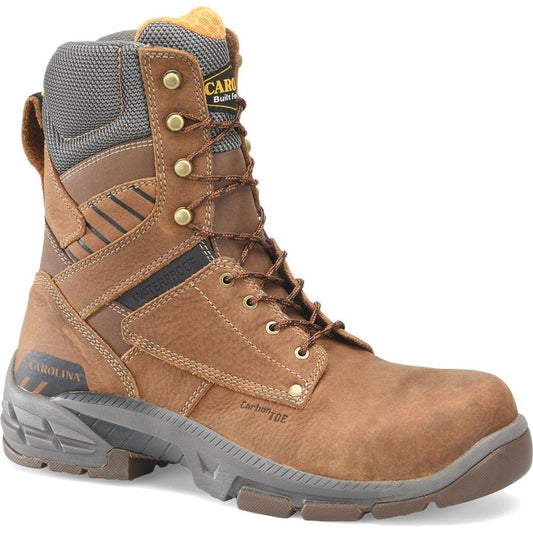 Carolina Men's Duke Carbon 8" Waterproof Composite Toe Work Boot -Brown- CA5543 8 / Medium / Brown - Overlook Boots