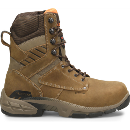 Carolina Men's Duke 8" Carbon Composite Toe Waterproof 440G Ins Work Boot - CA5547 8 / Medium / Dark Brown - Overlook Boots