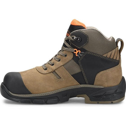 Carolina Men's Duke 5" Waterproof Composite Toe Hiker Work Shoe -Brown- CA5548 - Overlook Boots