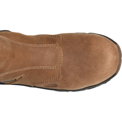 Carolina Men's Subframe 6" Waterproof Side Zipper Composite Toe Work Boot -Brown- CA5550 - Overlook Boots