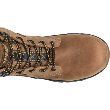 Carolina Men's Subframe 8" Waterproof Side Zipper Composite Toe Work Boot -Brown- CA5552 - Overlook Boots
