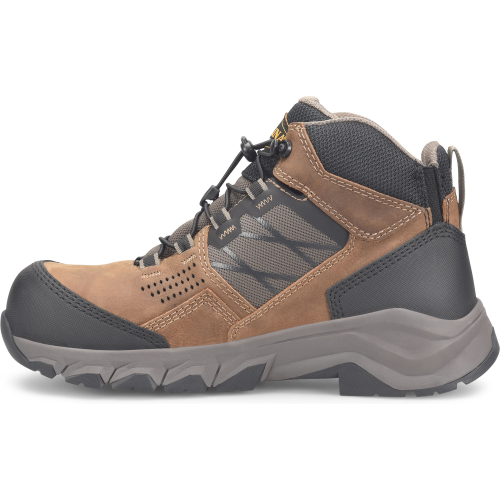 Carolina Men's Ironhide Composite Toe Waterproof Slip Resistant Hiker Work Boot -Tan- CA5553 - Overlook Boots
