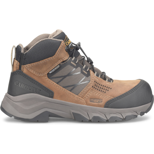 Carolina Men's Ironhide Composite Toe Waterproof Slip Resistant Hiker Work Boot -Tan- CA5553 - Overlook Boots