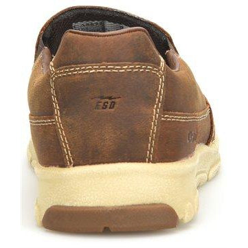 Carolina Men's S-117 Aluminum Toe Slip-On Work Shoe - Brown - CA5572  - Overlook Boots