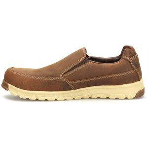 Carolina Men's S-117 Aluminum Toe Slip-On Work Shoe - Brown - CA5572  - Overlook Boots