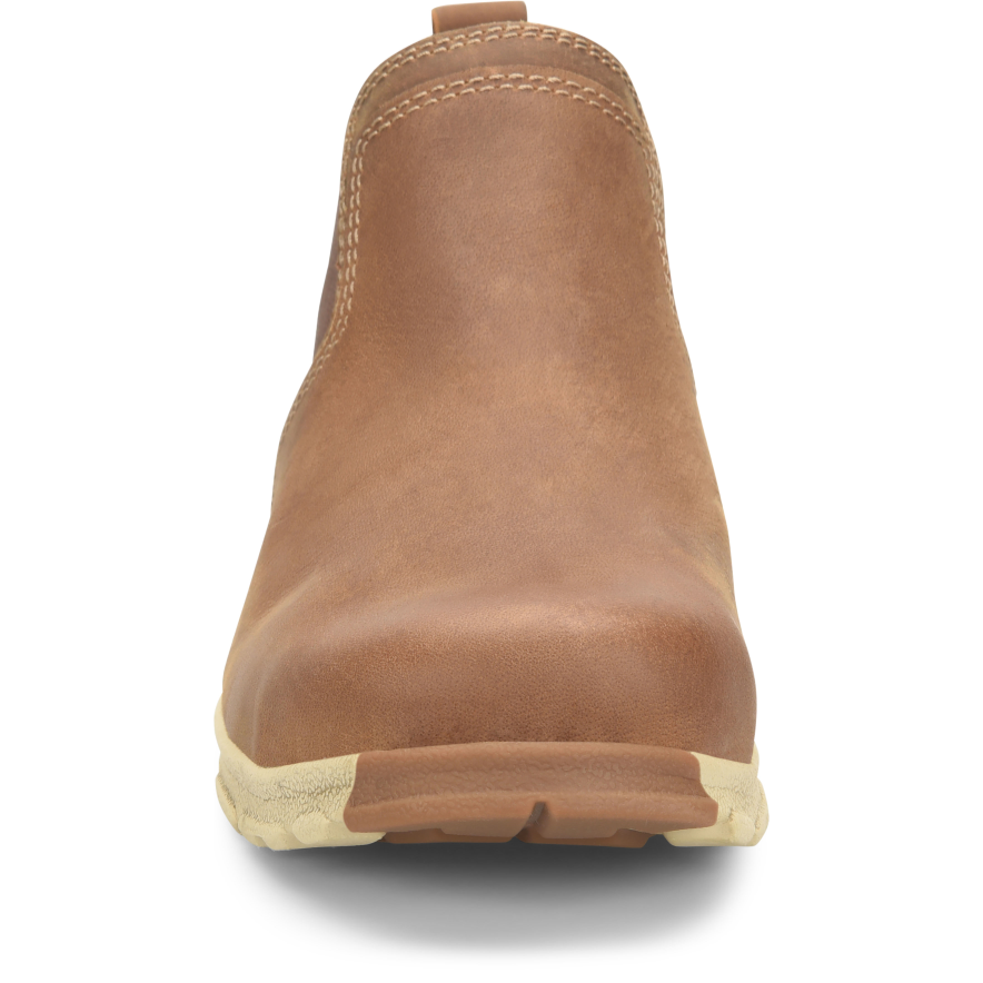 Carolina Men's S-117 Electrostatic Dissipative Alum Toe Lightweight Romeo Work Shoe - Brown - CA5574 - Overlook Boots