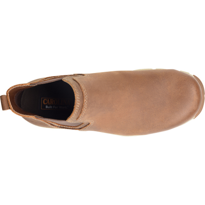 Carolina Men's S-117 Electrostatic Dissipative Alum Toe Lightweight Romeo Work Shoe - Brown - CA5574 - Overlook Boots