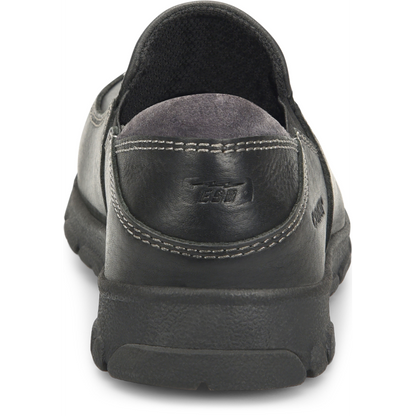 Carolina Women's S-117 Electrostatic Dissipative Alum Toe Lightweight Slip-On Work Shoe Black- CA5672 - Overlook Boots