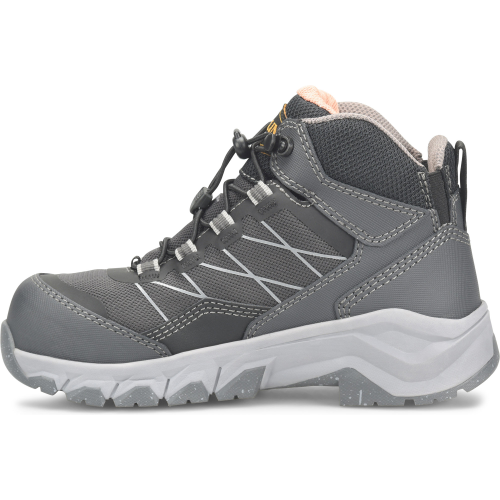 Carolina Women's Vya Composite Toe Waterproof Slip Resistant Hiker Work Boot -Grey- CA5677 - Overlook Boots