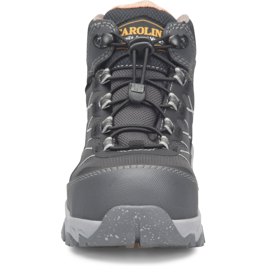 Carolina Women's Vya Composite Toe Waterproof Slip Resistant Hiker Work Boot -Grey- CA5677 - Overlook Boots