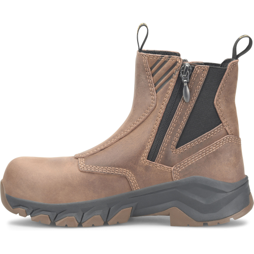 Carolina Women's Ponderosa 6" Composite Chelsea Work Boot -Brown- CA5678 - Overlook Boots