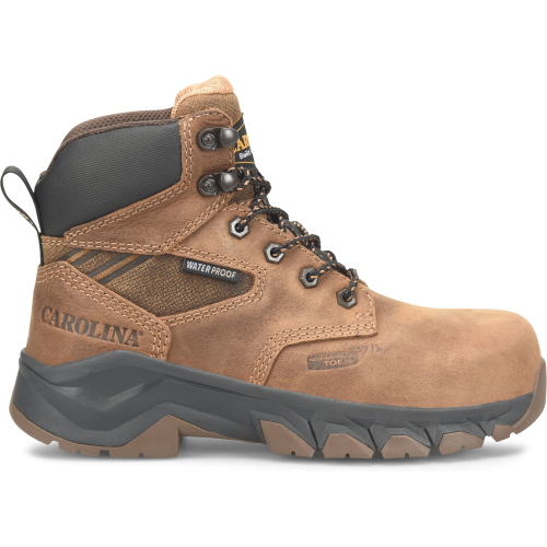 Carolina Women's Sage 6" Composite Toe Waterproof Slip Resistant Work Boot -Brown- CA5679 6 / Medium / Brown - Overlook Boots