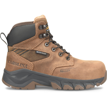 Carolina Women's Sage 6" Composite Toe Waterproof Slip Resistant Work Boot -Brown- CA5679 6 / Medium / Brown - Overlook Boots
