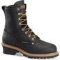 Carolina Men's Elm 8" Steel Toe Waterproof Insulated Logger Work Boot - Black - CA5823 8 / Medium / Black - Overlook Boots