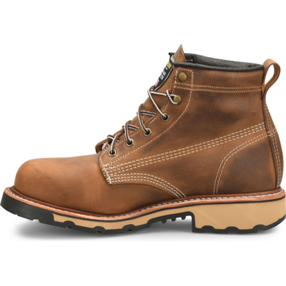 Carolina Men's Ferric 6" Made in USA Work Boot - Dark Brown - CA7029  - Overlook Boots