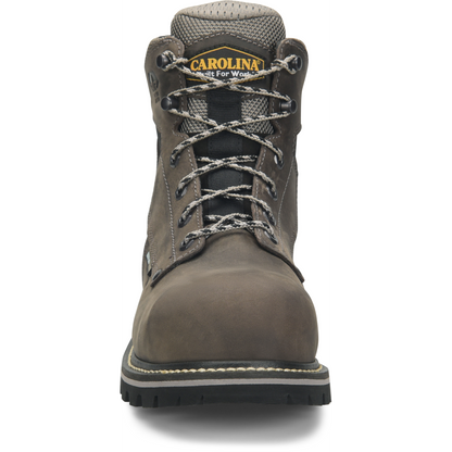 Carolina Men's I-Beam 6" Composite Toe Waterproof Puncture Resistant Work Boot - Gray - CA7540 - Overlook Boots