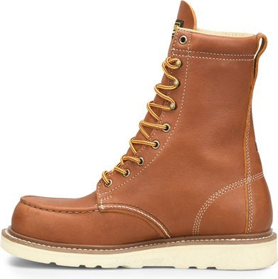 Carolina Men's Wedge Amp Mx 8" Steel Toe Causal Work Boot -Dark Brown- CA7562 - Overlook Boots