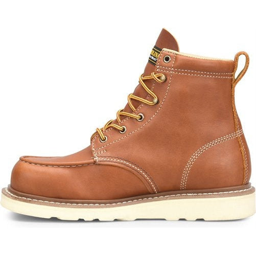 Carolina Men's Amp Mx 6" Wedge Steel Toe Causal Work Boot Brown- CA7563 - Overlook Boots