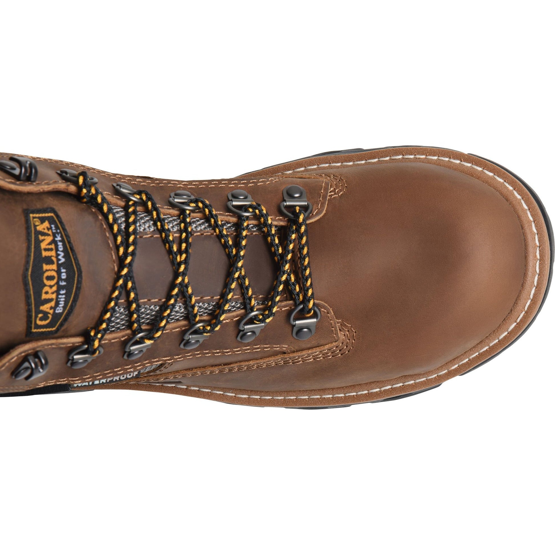 Carolina Men's ConstruCompositeor 5" Waterproof Slip Resistant Composite Work Boot - Brown - CA7832 - Overlook Boots