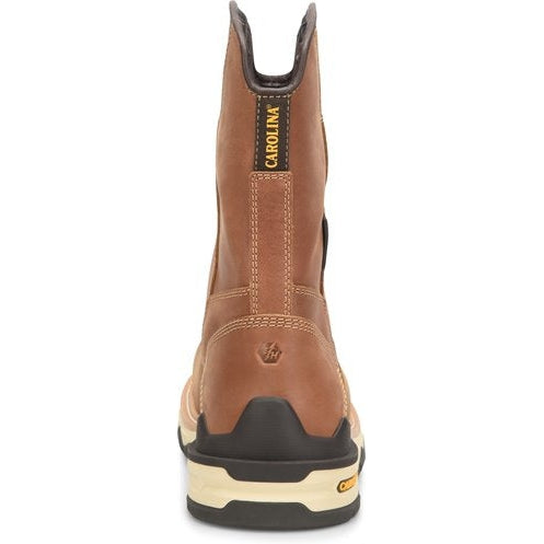Carolina Men's Earthmover 10" Waterproof Composite Toe Wedge Work Boot -Brown- CA7833 - Overlook Boots