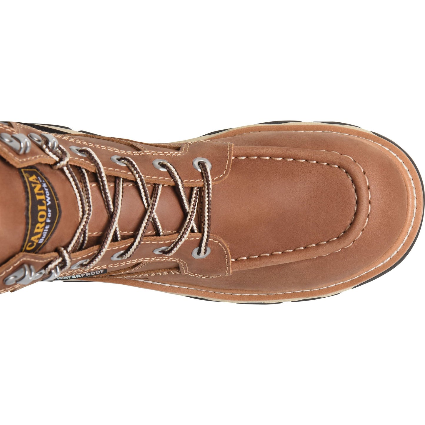 Carolina Men's Guardian 6" Waterproof Composite Toe Wedge Work Boot - Brown - CA7834 - Overlook Boots