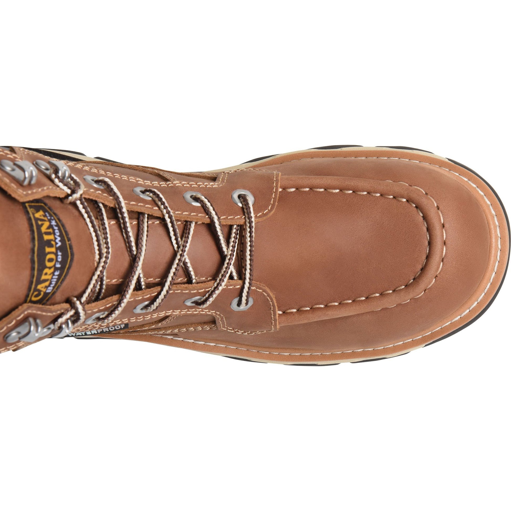 Carolina Men's Guardian 6" Waterproof Composite Toe Wedge Work Boot - Brown - CA7834 - Overlook Boots