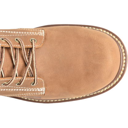 Carolina Men's Amped 8" Composite Toe Waterproof Wedge Work Boot - Brown - CA7842 - Overlook Boots