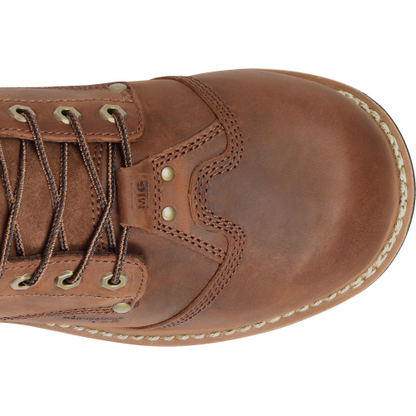 Carolina Men's Metpro Crazy Hardrock 8" Composite Toe Waterproof Work Boot -Brown- CA7921 - Overlook Boots