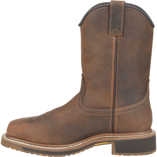 Carolina Men's Anchor 10" Square Toe Waterproof Roper Work Boot - CA8036 - Overlook Boots