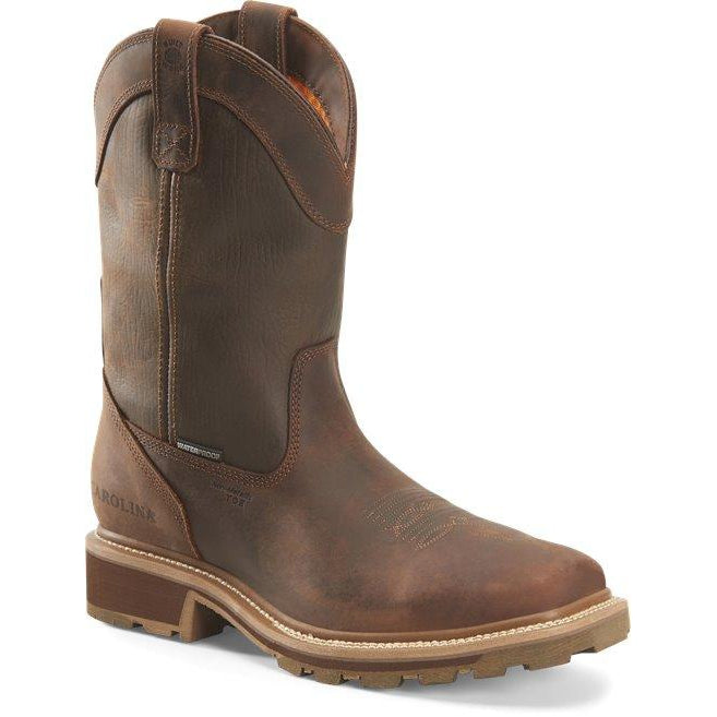 Carolina Men's Girder 11" Composite Toe Waterproof Work Boot - Tan - CA8540 8 / Medium / Tan - Overlook Boots