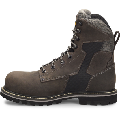 Carolina Men's I-Beam 8" Composite Toe Waterproof Puncture Resistant Work Boot - Gray - CA8542 - Overlook Boots