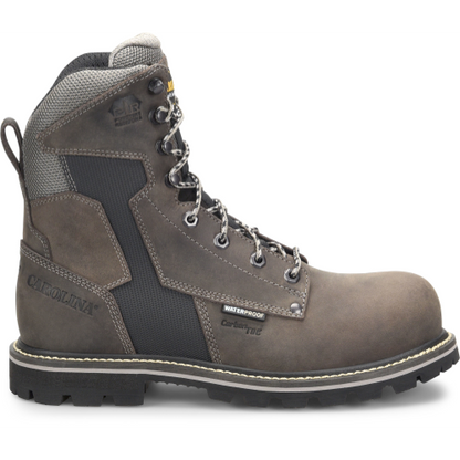 Carolina Men's I-Beam 8" Composite Toe Waterproof Puncture Resistant Work Boot - Gray - CA8542 8 / Medium / Gray - Overlook Boots