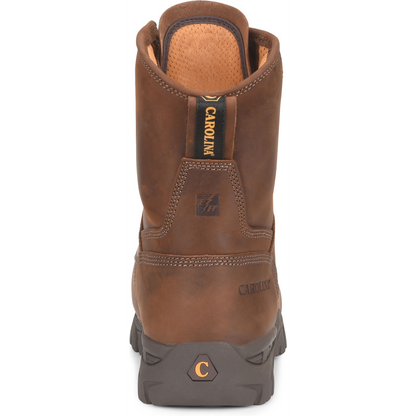 Carolina Men's Buster 8" Composite Toe Waterproof Metguard Work Boot -Brown- CA9582 - Overlook Boots