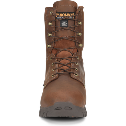 Carolina Men's Buster 8" Composite Toe Waterproof Metguard Work Boot -Brown- CA9582 - Overlook Boots