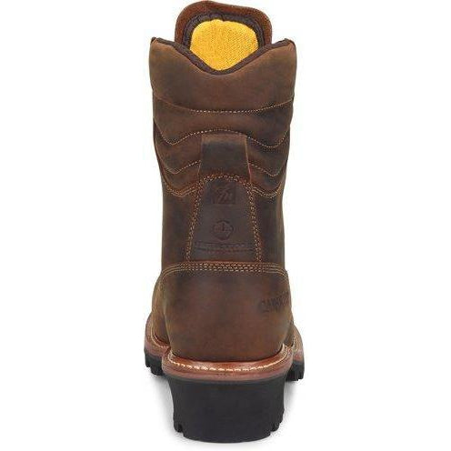 Carolina Men's Hemlock Composite Toe Logger Work Boot - Brown - CA9854  - Overlook Boots
