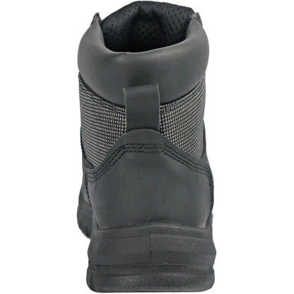 Hoss Men's Carter Steel Toe Slip Resistant Work Boot - Black 60160  - Overlook Boots