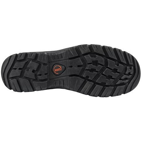 Hoss Men's Carter Steel Toe Slip Resistant Work Boot - Black 60160  - Overlook Boots