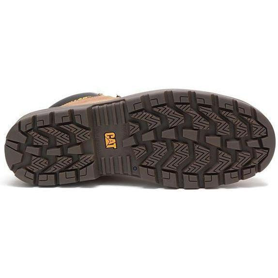 CAT Men's Outbase Soft Toe Waterproof Work Boot - Brown - P51032  - Overlook Boots