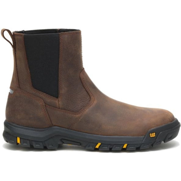 CAT Men's Wheelbase Soft Toe Work Boot - Clay - P51033 6 / Medium / Brown - Overlook Boots