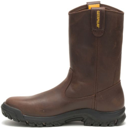 Cat Men's Drawber Pull On Soft Toe Work Boot -Summer Brown- P51034  - Overlook Boots