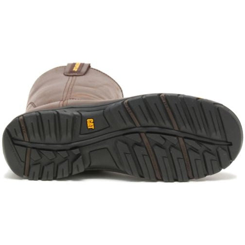 Cat Men's Drawber Pull On Soft Toe Work Boot -Summer Brown- P51034  - Overlook Boots