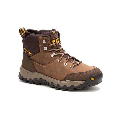 Cat Men's Threshold Rebound Soft Toe Waterproof Hiker Work Boot - Bison - P51092 7 / Medium / Brown - Overlook Boots
