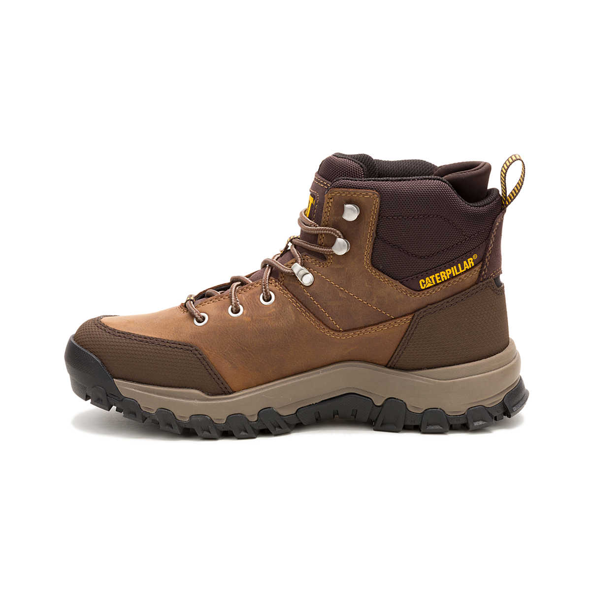 Cat Men's Threshold Rebound Soft Toe Waterproof Hiker Work Boot - Bison - P51092 - Overlook Boots