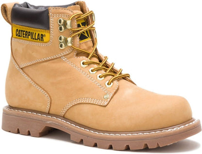 CAT Men's Second Shift Soft Toe Work Boot - Honey - P70042  - Overlook Boots