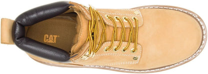 CAT Men's Second Shift Soft Toe Work Boot - Honey - P70042  - Overlook Boots