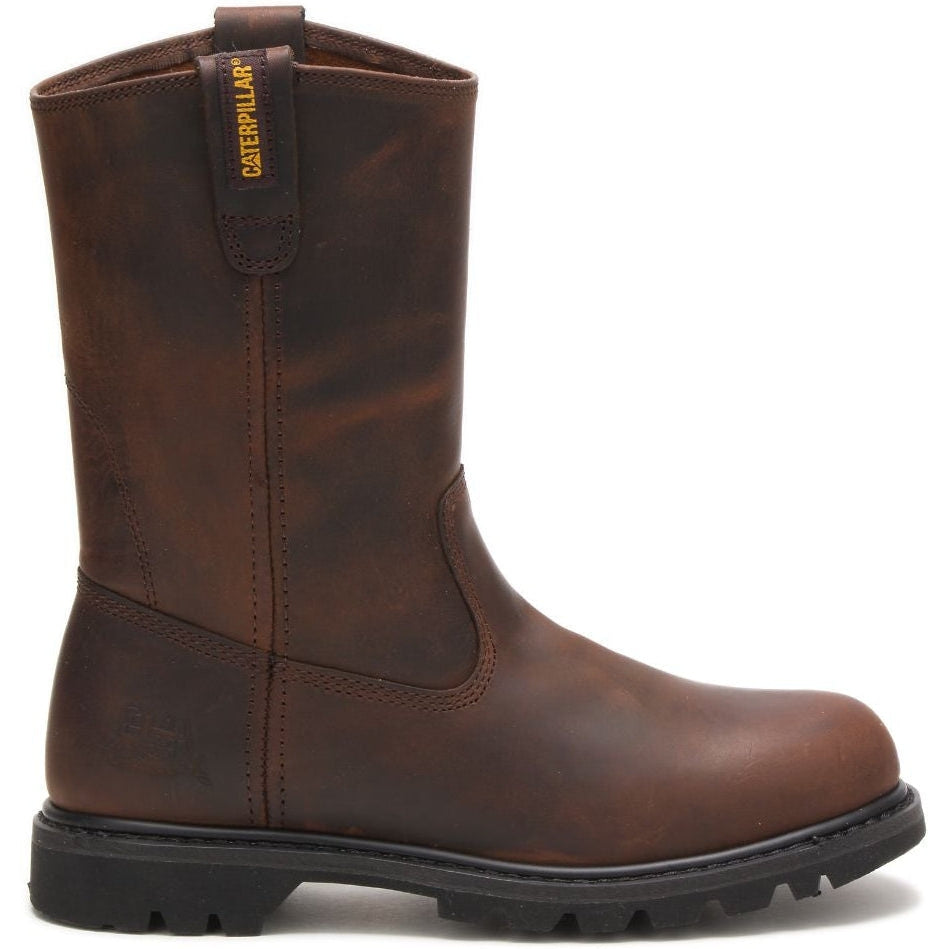 CAT Men's Revolver Soft toe Work Boot - Brown - P72191 7 / Medium / Brown - Overlook Boots
