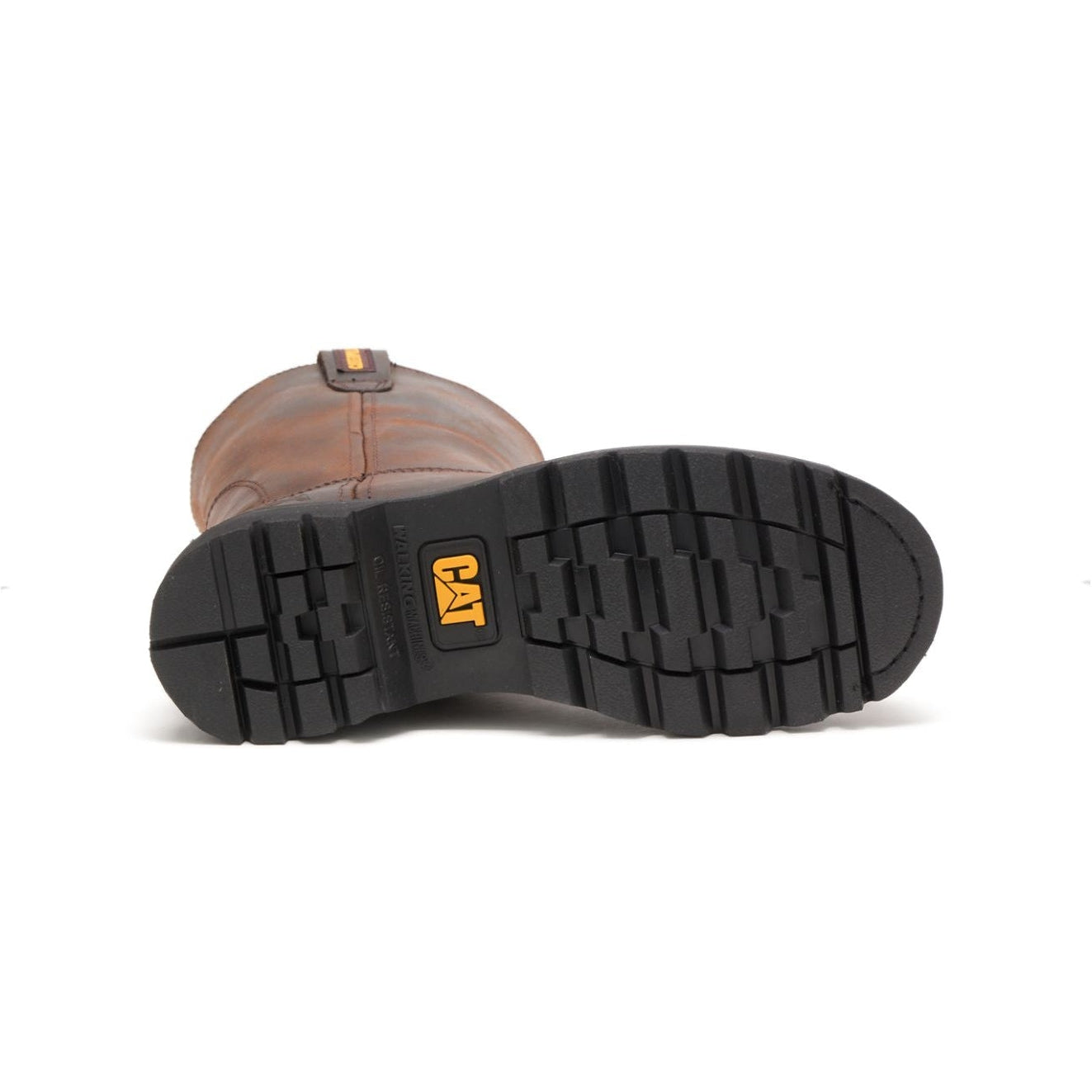 CAT Men's Revolver Soft toe Work Boot - Brown - P72191  - Overlook Boots