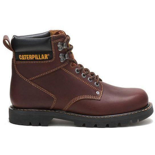 CAT Men's Second Shift 6" Work Boot - Brown - P72365  - Overlook Boots