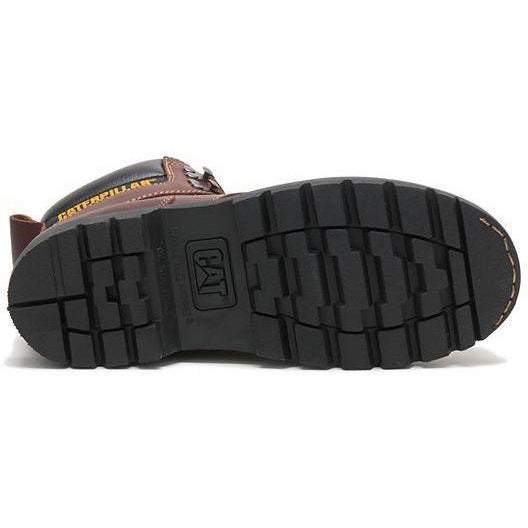 CAT Men's Second Shift 6" Work Boot - Brown - P72365  - Overlook Boots
